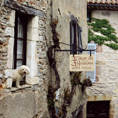 A street, Cordes, 1998