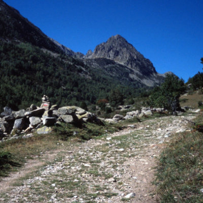 Path on the Sentier Cathare, 2001