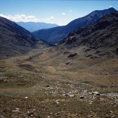 The Pass into Spain, Sentier Cathare, 2001