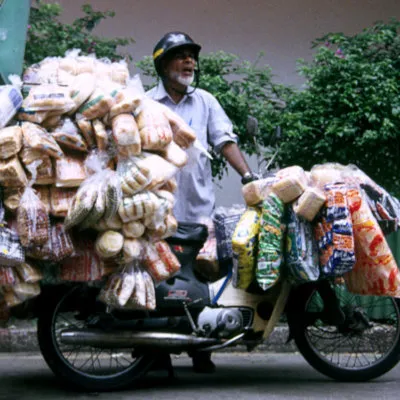 The bread man, Brickfields, Kuala Lumpur