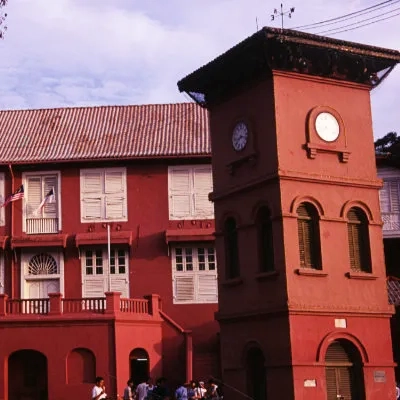 The Stadthuys and clock tower, Melaka