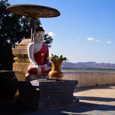A Buddha at Pagan