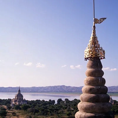 A stupa at Pagan