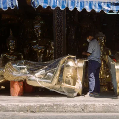 A Buddha shop, Bangkok