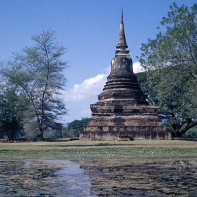 Chedi, Wat Mahathat, Sukhothai